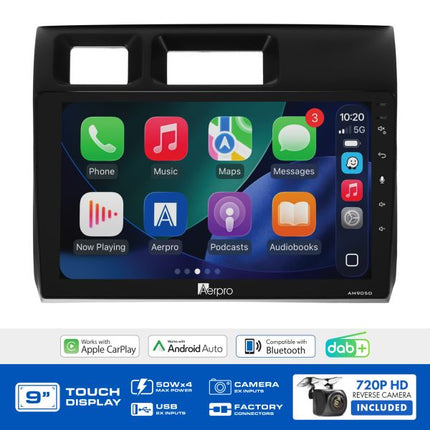 Aerpro AMDTO35 Toyota LandCruiser 70 Series 2023-On 9" Head Unit Wireless CarPlay DAB+