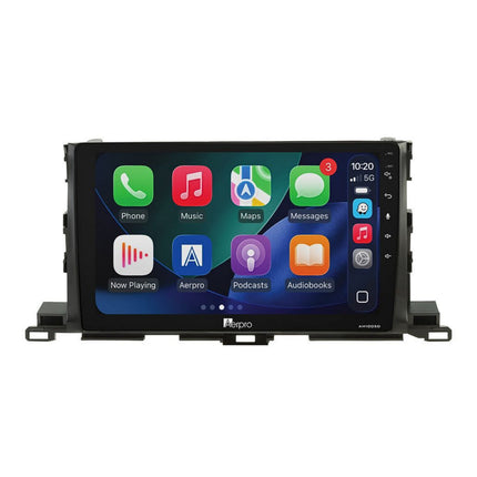 Aerpro AMDTO38 Toyota Kluger 2014-2019 10" Head Unit CarPlay DAB+ 360 Camera Amp