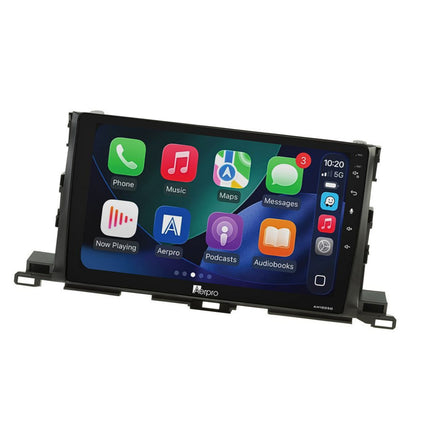 Aerpro AMDTO38 Toyota Kluger 2014-2019 10" Head Unit CarPlay DAB+ 360 Camera Amp