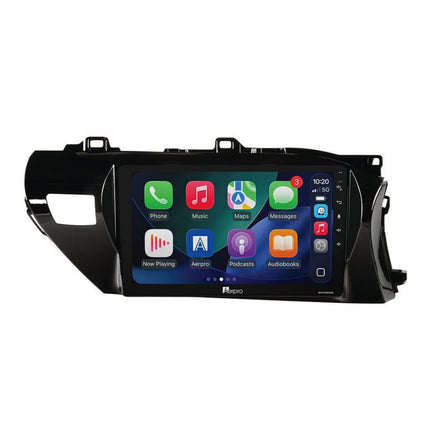 Aerpro AMDTO4 Toyota Hilux 2020-On 10" Head Unit CarPlay DAB+ JBL 360 Camera Amp