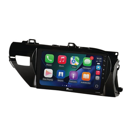 Aerpro AMDTO4 Toyota Hilux 2020-On 10" Head Unit CarPlay DAB+ JBL 360 Camera Amp