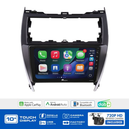 Aerpro AMDTO44 10" Multimedia Receiver Kit Toyota Camry 2012-2017