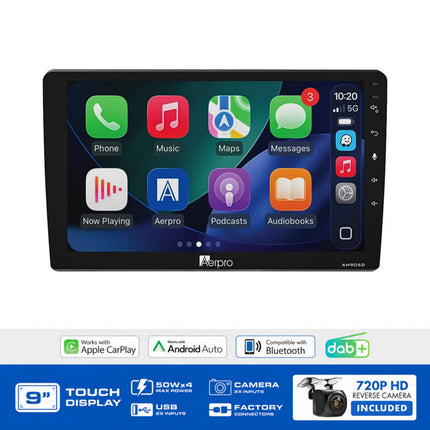 Aerpro AMDVW12 9" Multimedia Receiver VW Multi-Model 2004-2016