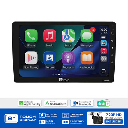 Aerpro AMDVW15 9" Multimedia Receiver VW Beetle Tiguan MIB-PQ