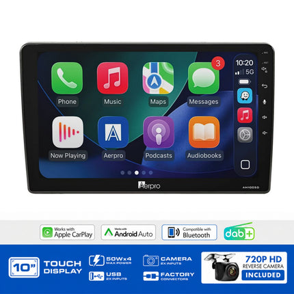 Aerpro AMDVW6 10" Multimedia Receiver VW Transporter MIB-II 16