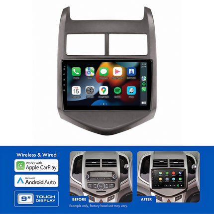 Aerpro AMGM5 9" Multimedia Receiver Kit Holden Barina TM 2011-2016