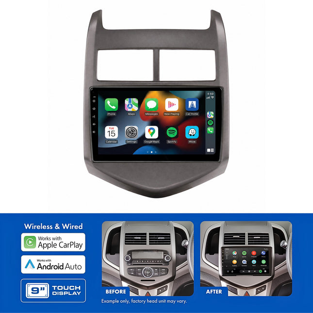 Aerpro AMGM5 9" Multimedia Receiver Kit Holden Barina TM 2011-2016