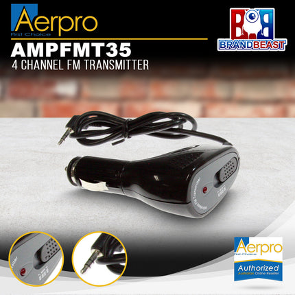 Aerpro AMPFMT35 4 Channel FM Transmitter