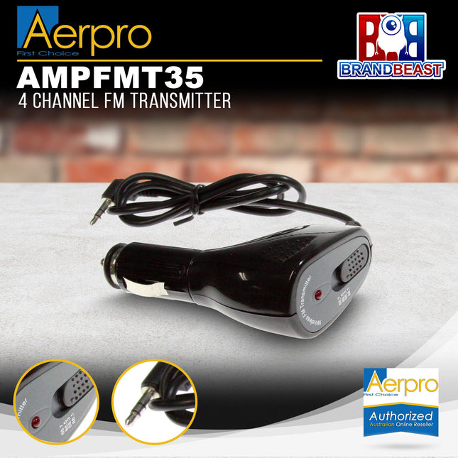 Aerpro AMPFMT35 4 Channel FM Transmitter