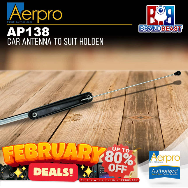 Aerpro AP138 Car Antenna to Suit Holden