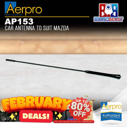 Aerpro AP153 Car Antenna to Suit Mitsubishi/Mazda Vehicles