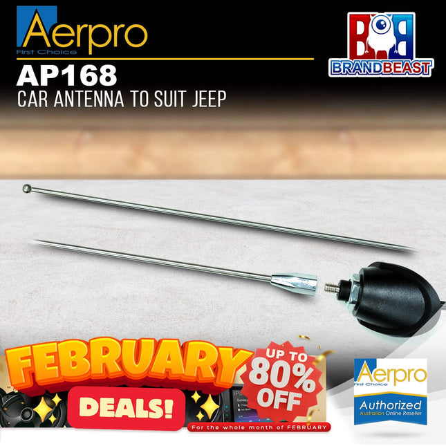 Aerpro AP168 Car Antenna To Suit Jeep