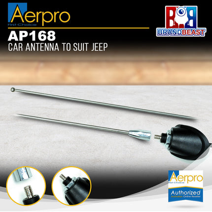 Aerpro AP168 Car Antenna To Suit Jeep