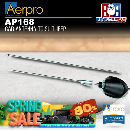 Aerpro AP168 Car Antenna To Suit Jeep