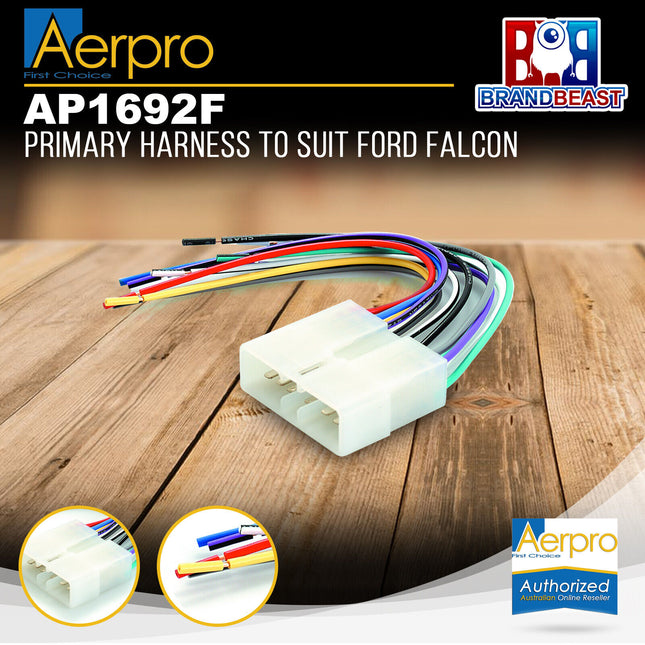 Aerpro AP1692F Primary Harness to Suit Ford Falcon