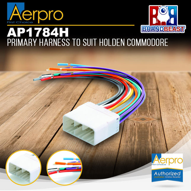 Aerpro AP1784H Primary Harness to Suit Holden Vehicles