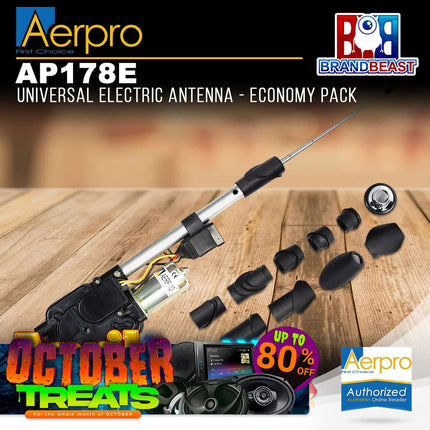 Aerpro AP178E Universal Electric Antenna Suit Various Vehicles