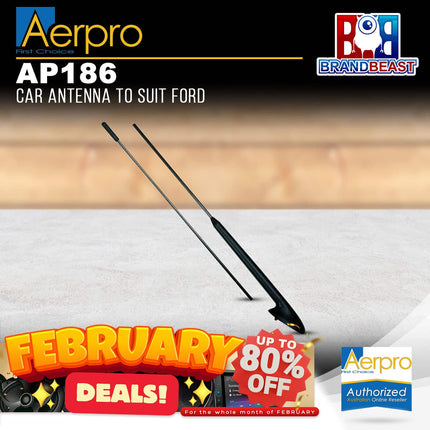 Aerpro AP186 Car Antenna to Suit Ford