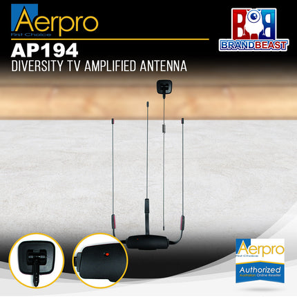 Aerpro AP194 Diversity TV Amplified Antenna