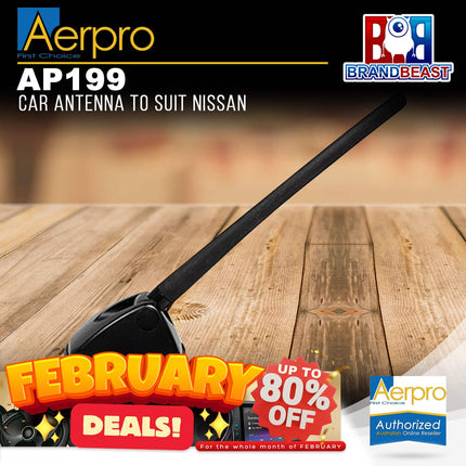 Aerpro AP199 Car Antenna to Suit Nissan