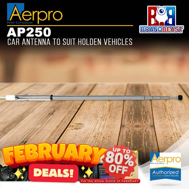 Aerpro AP250 Car Antenna to Suit Holden Vehicles