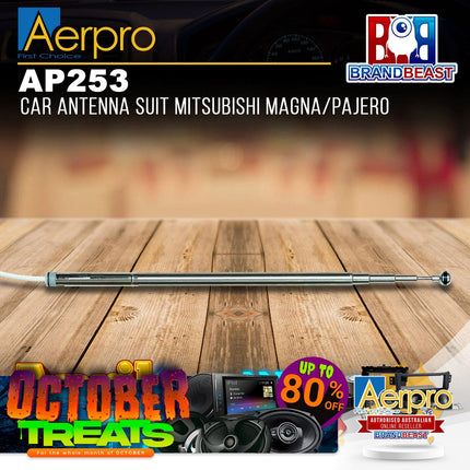 Aerpro AP253 Car Antenna Suit Mitsubishi Magna/Pajero