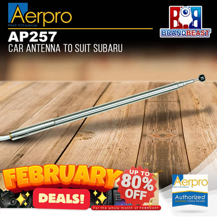 Aerpro AP257 Car Antenna To Suit Subaru