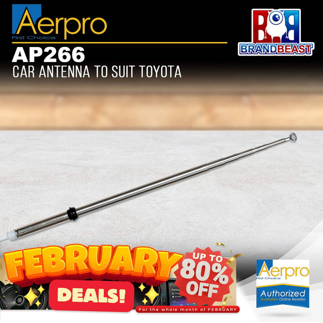 Aerpro AP266 Car Antenna to Suit Toyota Landcruiser