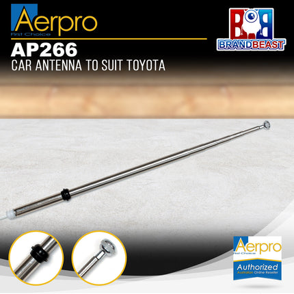 Aerpro AP266 Car Antenna to Suit Toyota Landcruiser
