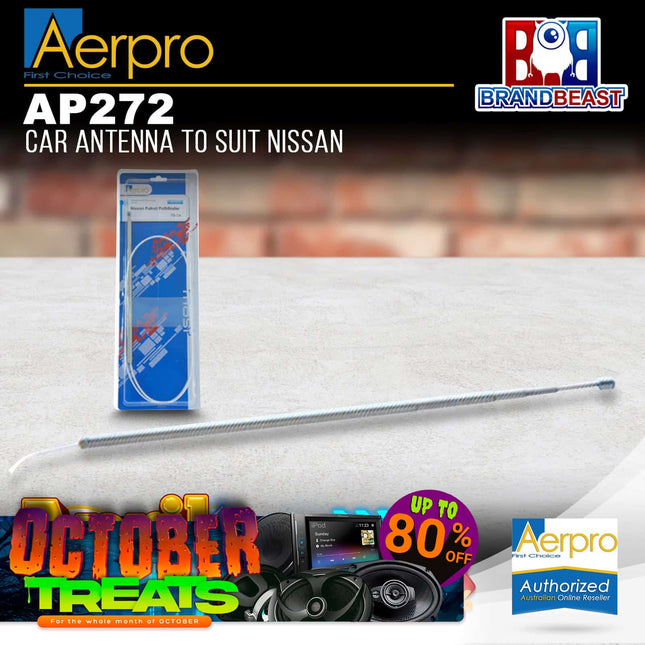 Aerpro AP272 Automatic Antenna Replacement Mast Suit Nissan Various Modes