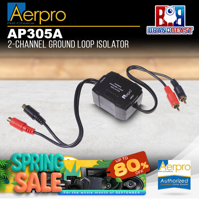 Aerpro AP305A 2-Channel Ground Loop Isolator