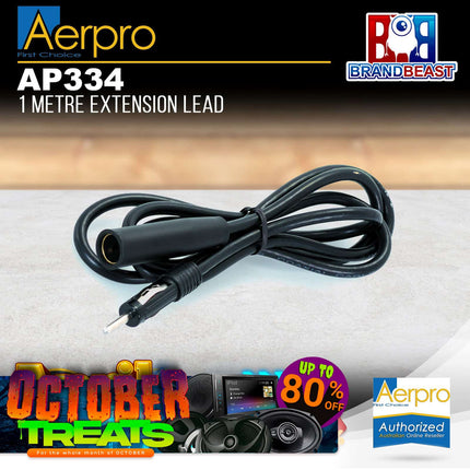 Aerpro AP334 1M Antenna Extension Lead Cable