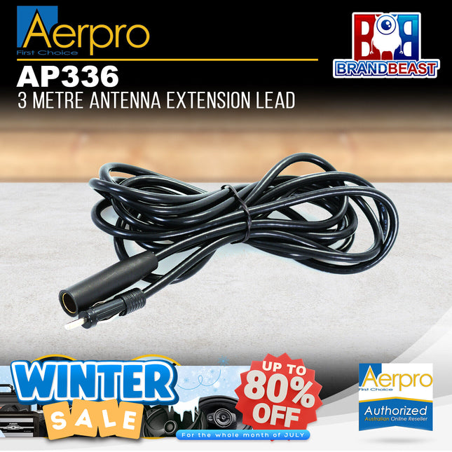 Aerpro AP336 3m Antenna Extension Cable