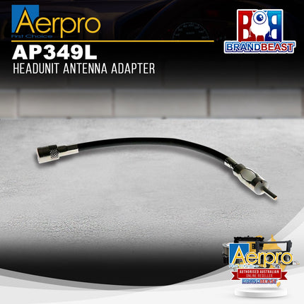 Aerpro AP349L Headunit Antenna Adapter