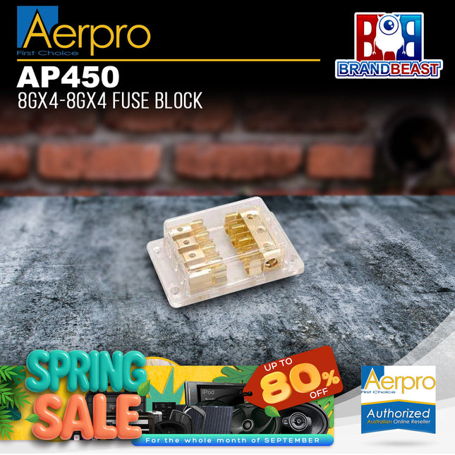 Aerpro AP450 8Gx4-8Gx4 Fuse Block