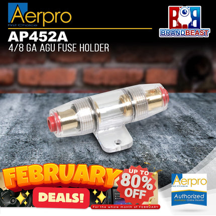 Aerpro AP452A  4/8 Gauge AGU Fuse Holder