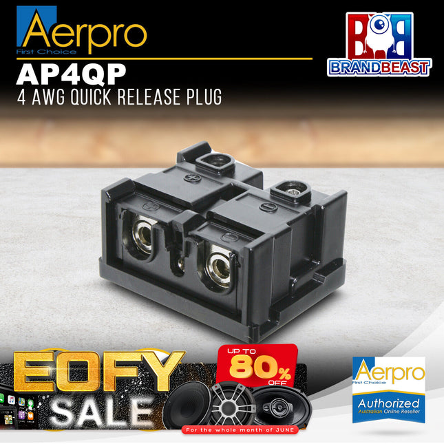 Aerpro AP4QP 4 AWG Quick Release Plug