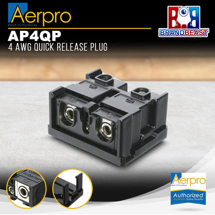 Aerpro AP4QP 4 AWG Quick Release Plug