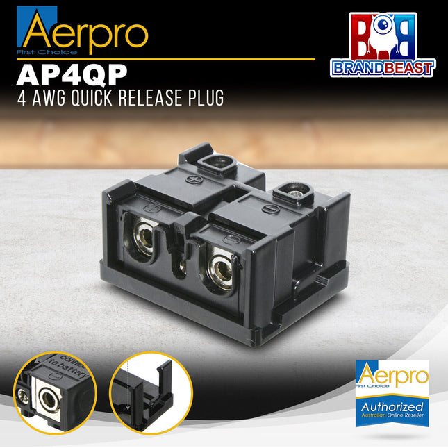 Aerpro AP4QP 4 AWG Quick Release Plug