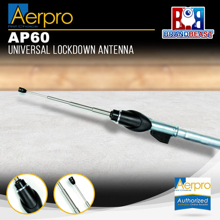 Aerpro AP60 Universal Lockdown Antenna