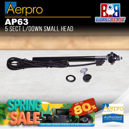 Aerpro AP63 5 Sect L/Down Small Head