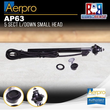 Aerpro AP63 5 Sect L/Down Small Head
