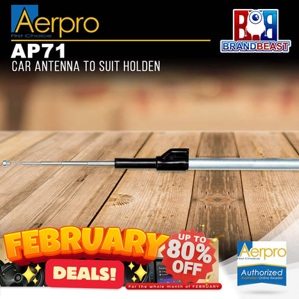 Aerpro AP71 Car Antenna to Suit Holden