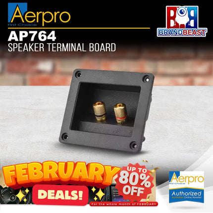 Aerpro AP764 Speaker Terminal Board