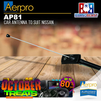 Aerpro AP81 Car Antenna to Suit Nissan