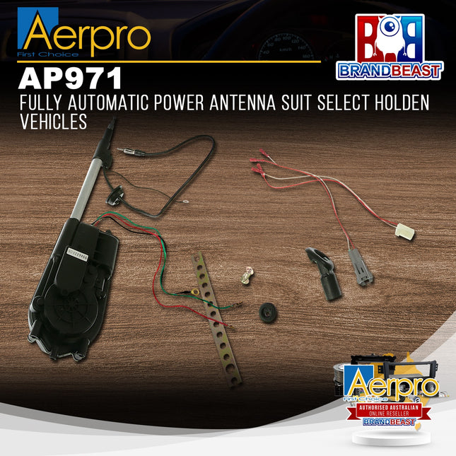 Aerpro AP971 Fully Automatic Power Antenna Suit Select Holden Vehicles