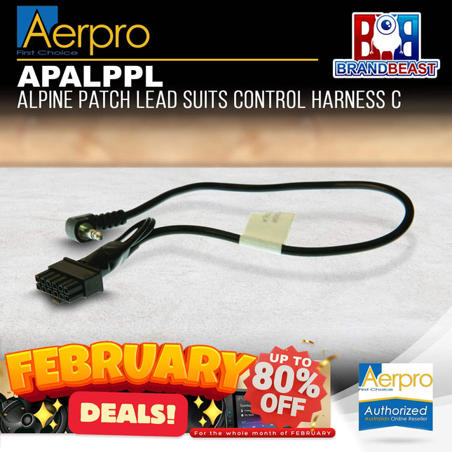 Aerpro APALPPL Alpine Patch Lead to Suit Type C Control Harnesses