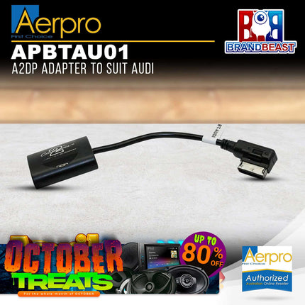 Aerpro APBTAU01 A2DP Streaming Interface Adapter Suit Audi Various Vehicles