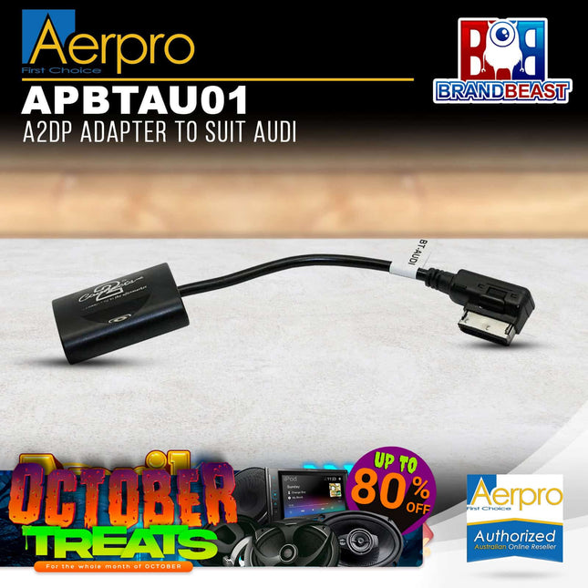 Aerpro APBTAU01 A2DP Streaming Interface Adapter Suit Audi Various Vehicles