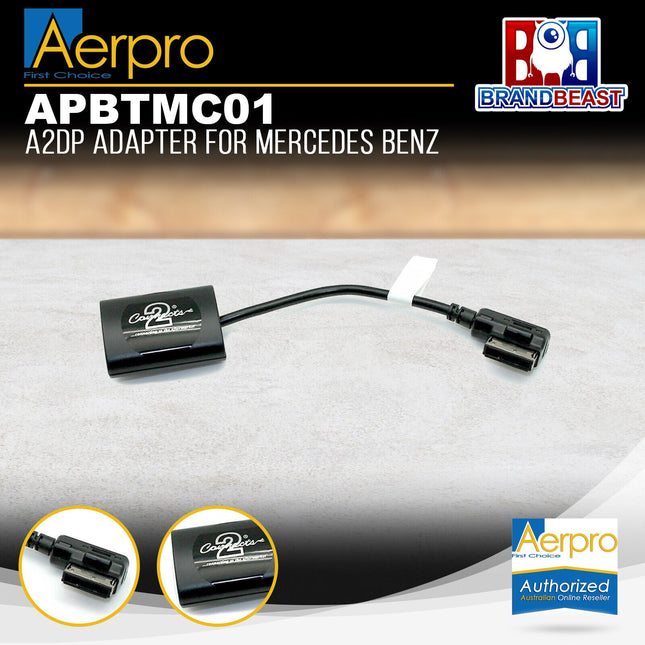 Aerpro APBTMC01 A2DP Bluetooth Adapter Suit Mercedes MMI Systems